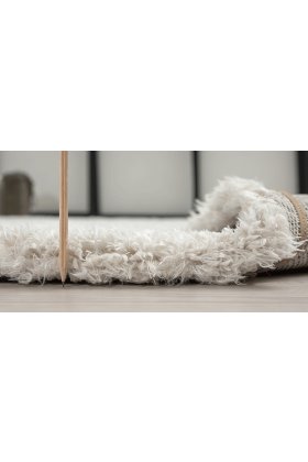 Recycled White Rug