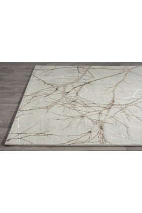 Rugs – Creation Branch Cream Rug – Modern Branch Design – Bedroom Rugs Ireland – Elegant Area Rugs