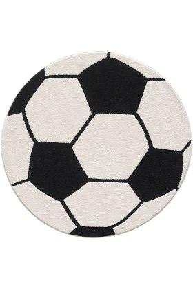 Football Round Rug – Kids’ Playroom & Bedroom Rugs Ireland Football round rug