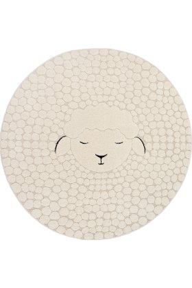 Sheep round rug Sheep round rug