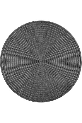 Rugs – Tenerife Anthracite Round Rug – Textured Circular Design – Living Room Rugs Rugs – Tenerife Anthracite Round Rug – Textured Circular Design – Living Room Rugs
