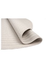 Tenerife cream round rug