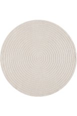 Tenerife Cream Round Rug – Modern Textured Round Rugs