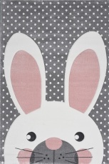 Rugs – Bunny Rabbit Kids Rug – Playful Animal Design – Kids Bedroom & Playroom Rugs Ireland