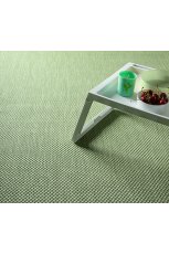 Green outdoor rug