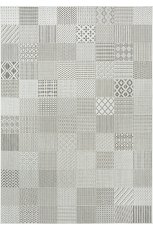 Avren Grey Pattern Rug – Stylish Modern Rugs Ireland
