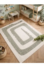 Elio Crocodile Rug – Textured Rugs Ireland