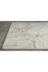 Rugs – Creation Branch Cream Rug – Modern Branch Design – Bedroom Rugs Ireland – Elegant Area Rugs