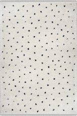 Ideal Shaggy Cream Rug Dots