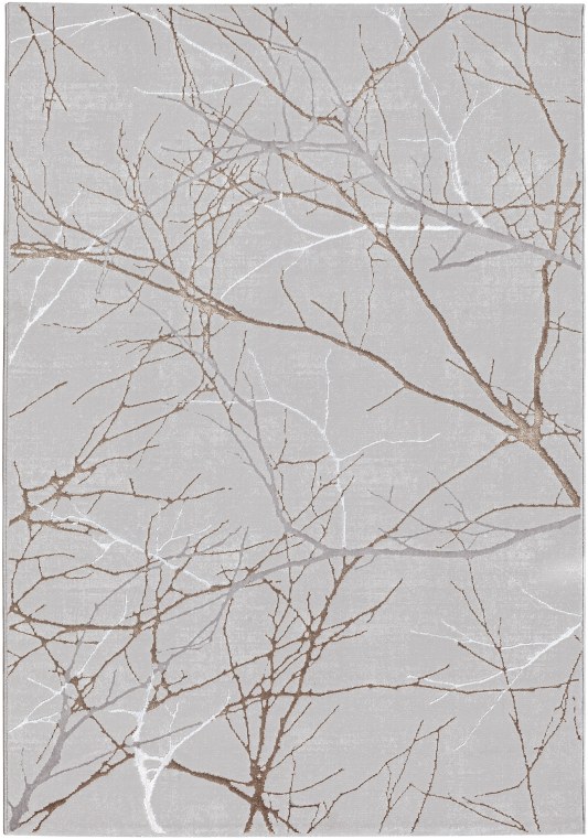 Grey Branch Creation Rug