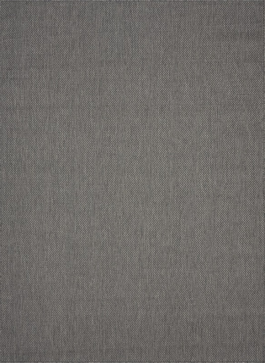 Dark grey outdoor rug 