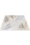 Creation cream leaf rug
