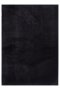 Black rug washable loft